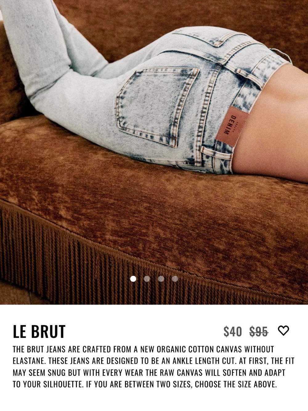 Sezane Light Wash Straight Leg Jeans